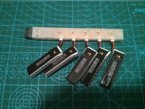 5in1 1s lipo carregador de caso eletrônica 3d print model - Mito3D