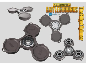 playerunknown's battlegrounds frying pan fidget spinner mechanical toys game pubg 3d print model - Mito3D