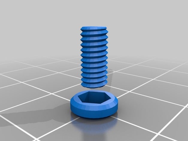 vite finecorsa magnetico 10mm pièces personnalisé 3D print model - Mito3D