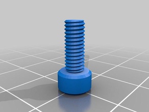 vite finecors magnetico de 10mm partes personalizado 3d print model - Mito3D