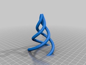 triple helix A impressão 3d de testes o teste 3d print model - Mito3D