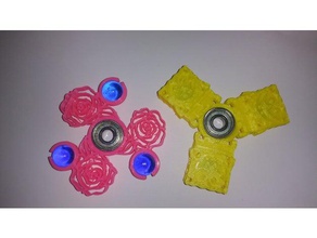 bob esponja fidget giratório brinquedos & games dedo spinner 3d print model - Mito3D
