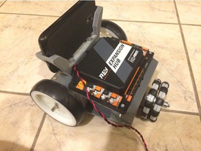 ftc-minibot - rev-Modul-test bot engineering erste first robotics ftc Robotik rev 3d print model - Mito3D