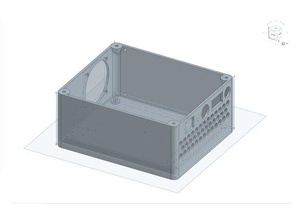 gt2560 rénovation ventilateur de boîtier geetech aluminium L'imprimante 3d pièces l'aluminium cas geeetech 3d print model - Mito3D