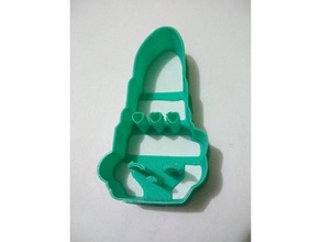 shopkings labbra cookie cutter cucina & sala da pranzo shopkins 3d print model - Mito3D