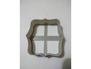 marco de cortador la galleta cocina y comedor galletas 3d print model - Mito3D