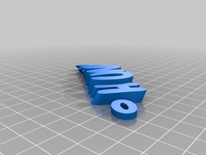 3hunny keychains customized 3d print model - Mito3D