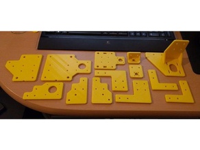 replacement brackets tevo tarantula 3d printer parts 3d print model - Mito3D