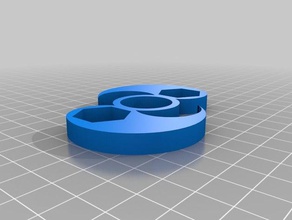 yin-yang fidget giratório m12 mecânico de brinquedos personalizado 3d print model - Mito3D