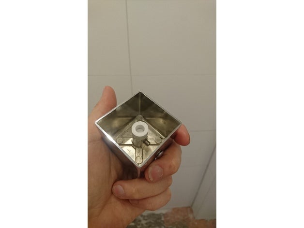 valve stem extension shower faucet bathroom connector accessories 3D print model - Mito3D