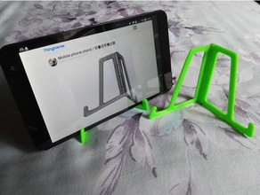 telefono cellulare stand 3d print model - Mito3D