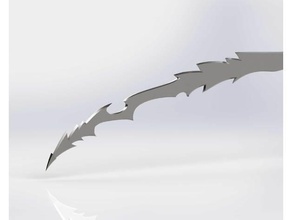 yırtıcı bilek uzun bıçaklar kostüm bıçak cosplay film prop predator Avcılar vs alien 3d print model - Mito3D