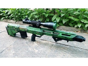 svd airsoft cyma personalizado esporte & ao ar livre aeg sniper 3d print model - Mito3D