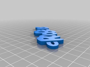 rodgers organización personalizado 3d print model - Mito3D