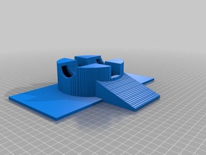 3d slash scooter ramp 3d print model - Mito3D