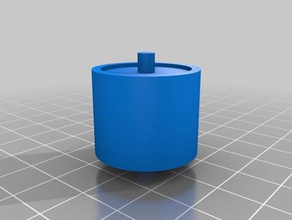 replacement spindle adhesive tape dispenser office 3d print model - Mito3D