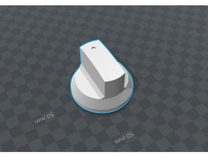 beffmaster barbacoa pomo fijo las piezas de repuesto 3d print model - Mito3D