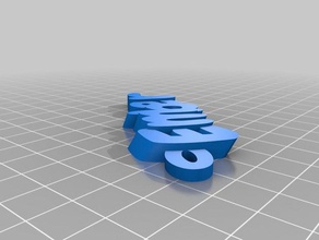 ember organización personalizado 3d print model - Mito3D