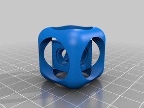 cubespinner toys & games cube fidget spinner 3d print model - Mito3D