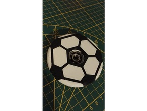 spinner fidget soccer ball ballon foot toys & games hand 3d print model - Mito3D