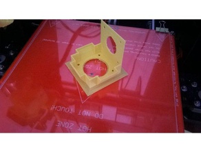 nema 17 fan mount 3d printing 3d print model - Mito3D