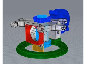 delta effector 3d printing dc42 duetwifi e3d v6 3d print model - Mito3D
