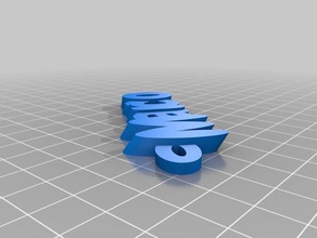 o marco organização personalizado 3d print model - Mito3D