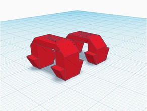 motor paso a de un cable plano puente 2020 perfil Impresora 3d las piezas 3d print model - Mito3D