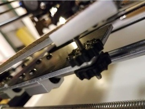 anet a8 nivellement pouce roues L'imprimante 3d de pièces molette 3d print model - Mito3D