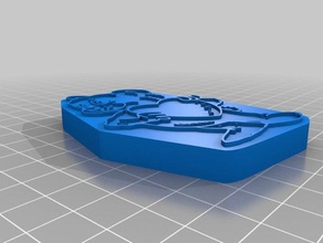 lovebear stempel segni e loghi su misura 3d print model - Mito3D