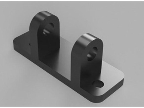 50 mm ventilateur support d-bot L'imprimante 3d de pièces 3d print model - Mito3D