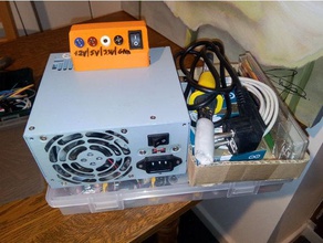 atx powerplant electronics diy electricity power supply 3d print model - Mito3D