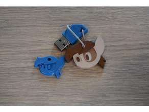 pip bruit médaillon de porte-clés un trousseau clés médaille d' mlp mon petit poney 3d print model - Mito3D