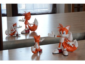 miles tails prower yaratıklar sega sonic kuyrukları video oyunu oyunları 3d print model - Mito3D