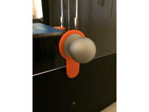 qidi tech 1 - magnetische Tür-clip 3d Drucker Zubehör qiditech 3d print model - Mito3D