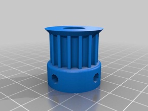 15t htd5mm 10mm bore motor pulley 3d printer parts customized 3d print model - Mito3D