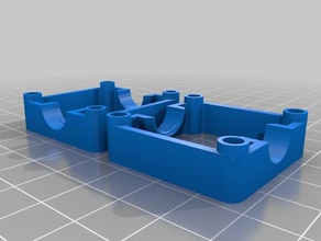 um2 cabeça de impressão meio-split A 3d 3d print model - Mito3D
