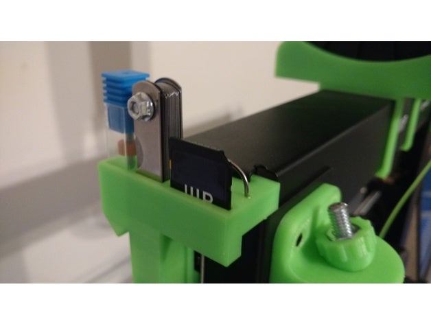 monoprice maker select plus wanhao duplicator i3 tool holder 3d printing 3D print model - Mito3D
