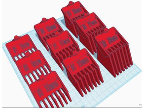 wahl-v20 haarschneider Anlagen Größe 1-9 3mm-28mm Ersatz-Teile Haarschneidemaschinen wahl 3d print model - Mito3D