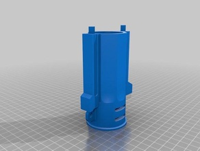 apollo pump barrel split toy & game accessories 3d print model - Mito3D