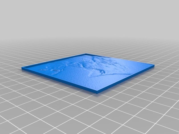speck litho volet 2d art personnalisé 3D print model - Mito3D