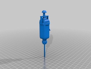 eve syringe bioshock 3d printing 3d print model - Mito3D