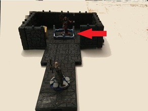 dungeon marcador - chamada de relâmpago jogos dnd masmorras e dragões pathfinder rpg prop 3d print model - Mito3D