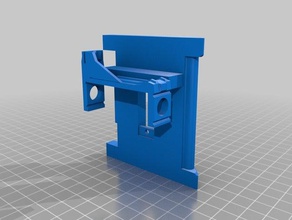quick fit plate elastico pen holder 3d printer parts quick-fit change release 3d print model - Mito3D