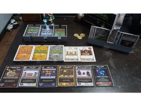 boss monster dungeon placa e titulares de cartão jogos boardgame boardgames jogo tabuleiro mods chefe monstro cartas tampo mesa 3d print model - Mito3D