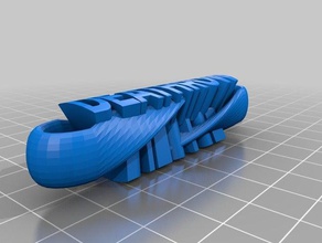 deathrow fundido llavero llaveros personalizado 3d print model - Mito3D