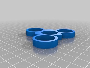 hand spinner fidget heart coeur 3d printers printer lasercut toupie 3d print model - Mito3D