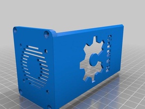 rampes, couvercle ouvert, sorce L'imprimante 3d de pièces 3d print model - Mito3D
