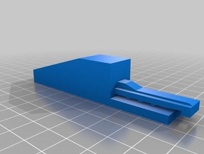 box fan replacement foot parts 3d print model - Mito3D