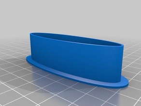 ovale cookie cutter generatore 3 cucina & sala da pranzo su misura 3d print model - Mito3D